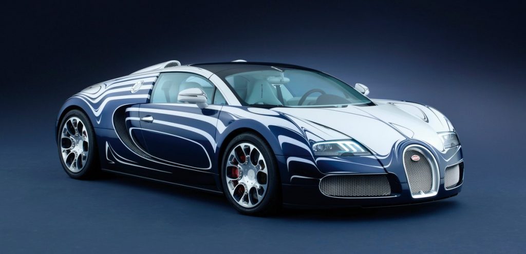 Bugatti Veyron Grand Sport l'Or Blanc