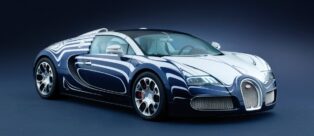 Bugatti Veyron Grand Sport l'Or Blanc