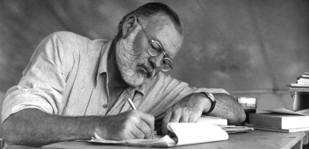 Il grande scrittore americano Hemingway usava penne Montegrappa