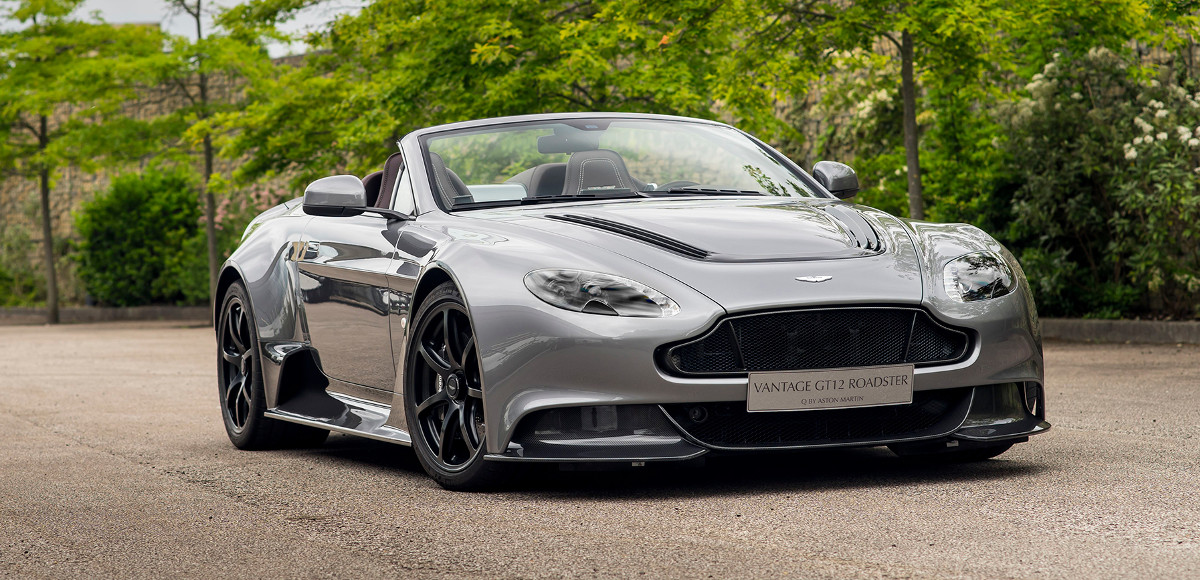 La one-off Aston Martin Vantage GT12 Roadster al Goodwood Festival of Speed 2016