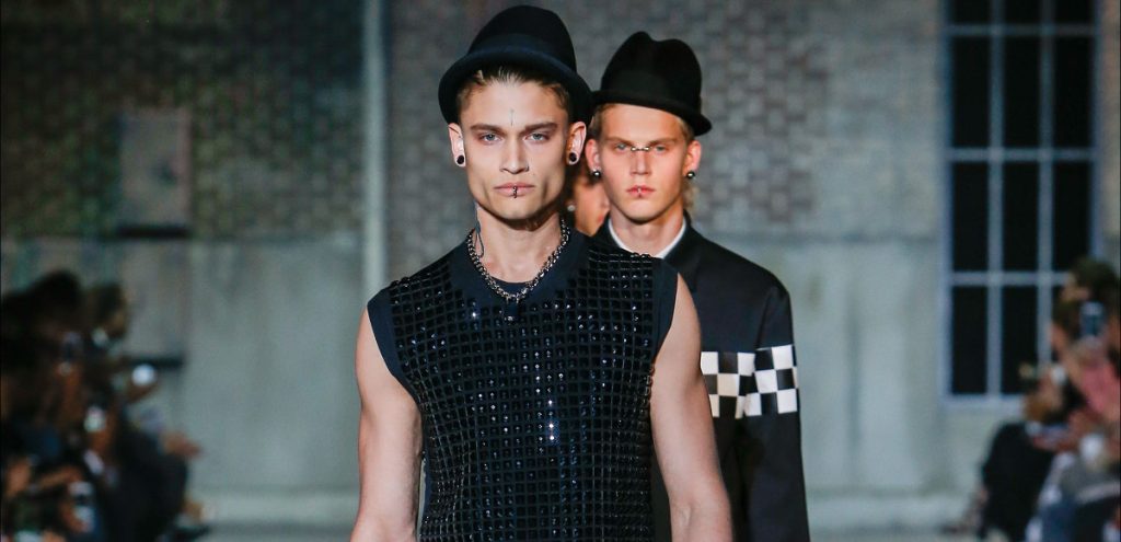 La sfilata della Collezione uomo SS 2017 Dsquared2 a Milano Moda Uomo