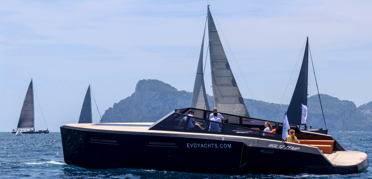 Evo Yachts Evo 43 presente come tender ufficiale alla Rolex Capri International Regatta 2016