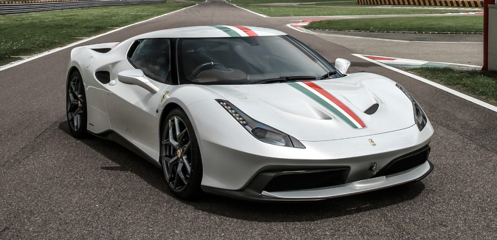 L'esemplare unico di Ferrari 458 MM Speciale realizzato per un cliente britannico