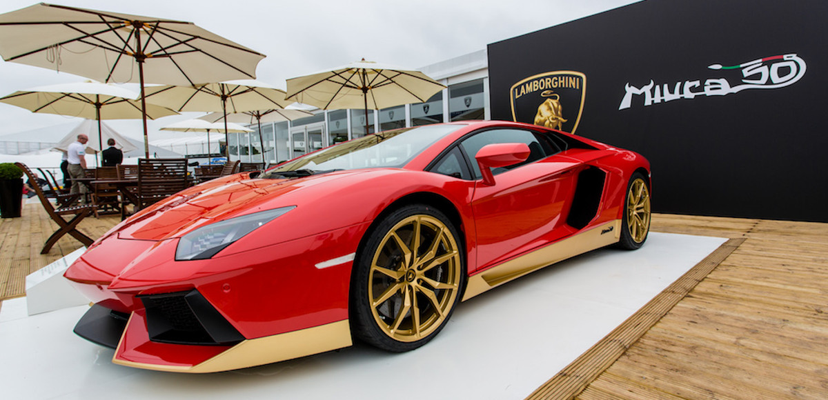 La Lamborghini Aventador Miura Homage al Goodwood Festival of Speed 2016