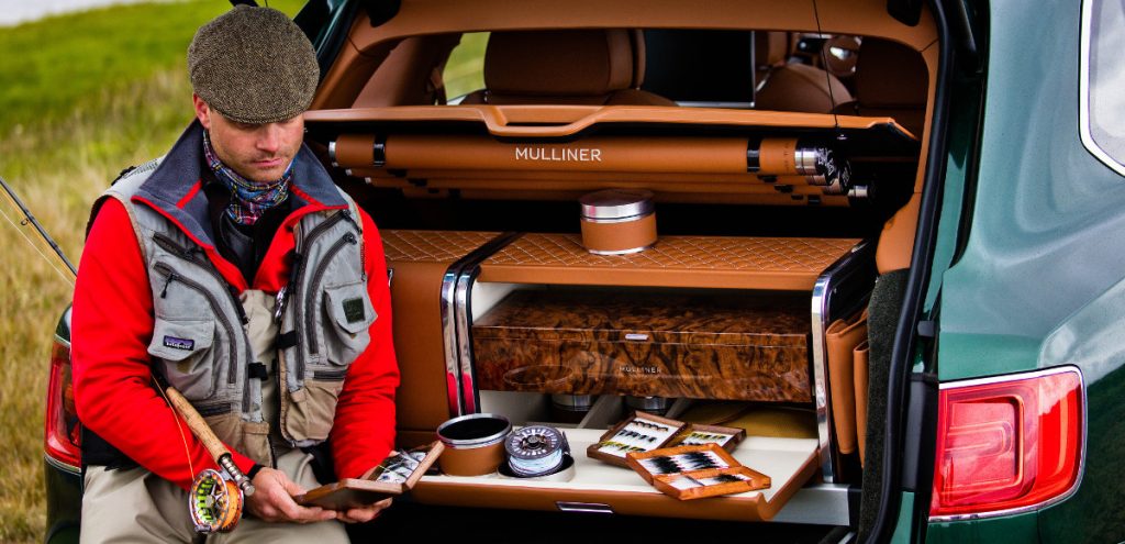 Il set da pesca Bentley Bentayga Fly Fishing by Mulliner