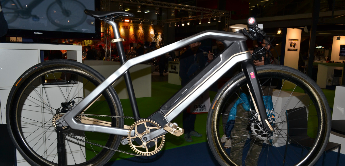 La bici elettrica Pininfarina E-voluzione a Eicma 2016