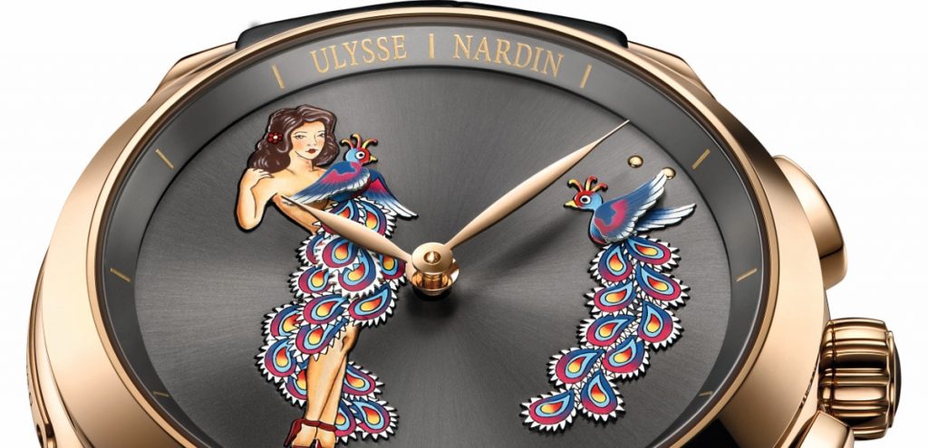 L'orologio con funzione ripetizione ore ulysse nardin hourstriker pin-up