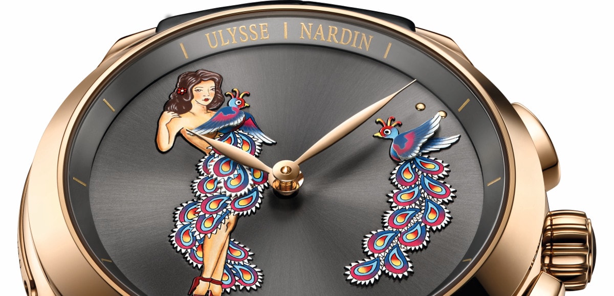 L'orologio con funzione ripetizione ore ulysse nardin hourstriker pin-up