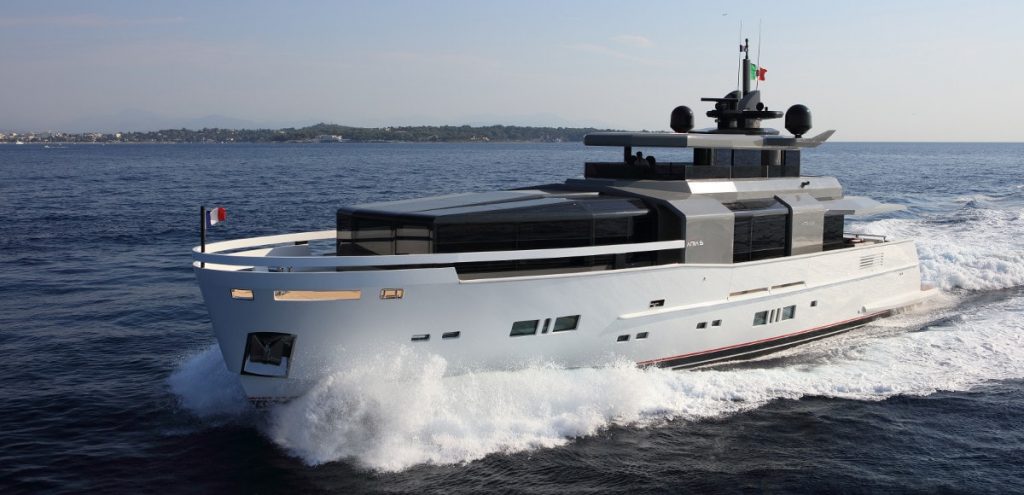 Il nuovo Arcadia Yachts A100 in navigazione