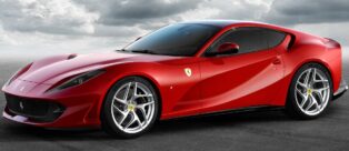 La nuova Ferrari 812 Superfast che debutterà al Salone dell'Auto di Ginevra 2017