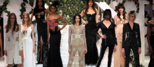 La sfilata della collezione donna FW 2017-2018 La Perla alla New York Fashion Week