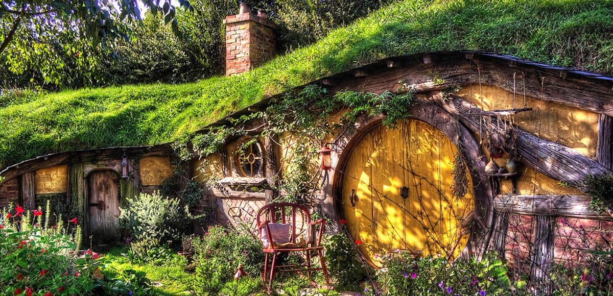 Dimore Fatate: The Hobbit House in Nuova Zelanda