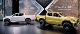 Il luxury pick-up Mercedes Concept X-Class al Salone di Ginevra 2017 al Salone di ginevra 2017