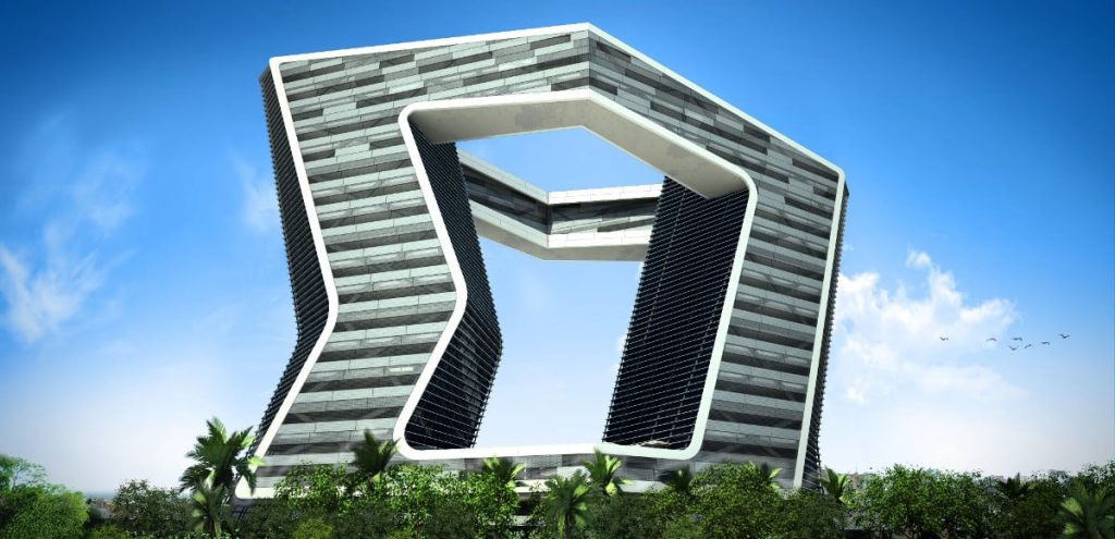 Sanzpont Arquitectura GSI tower bonampak puert cancun messico