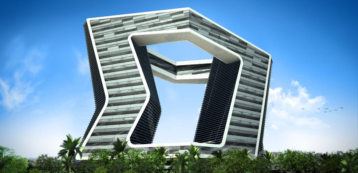 Sanzpont Arquitectura GSI tower bonampak puert cancun messico