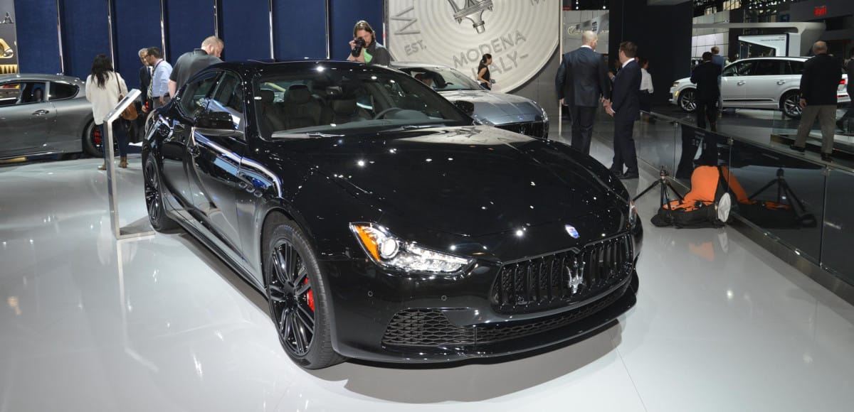La Maserati Ghibli Nerissimo al Salone di New York 2017