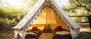 Il nuovo modo di campeggiare: Glamping