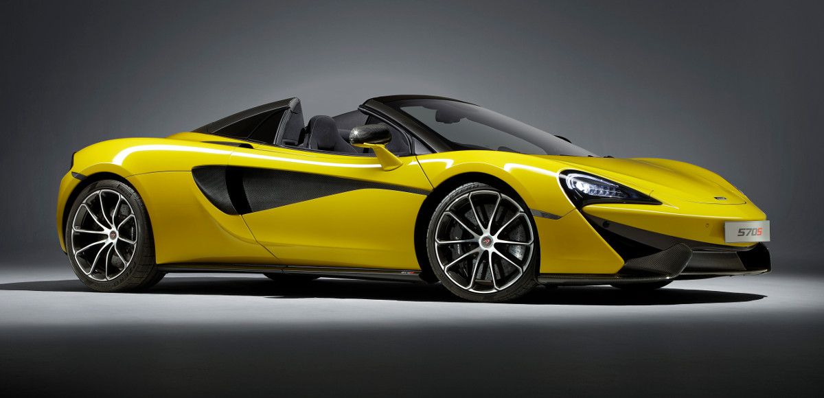 la nuova Mclaren 570S Spider debutterà al Festival della velocità di Goodwood 2017