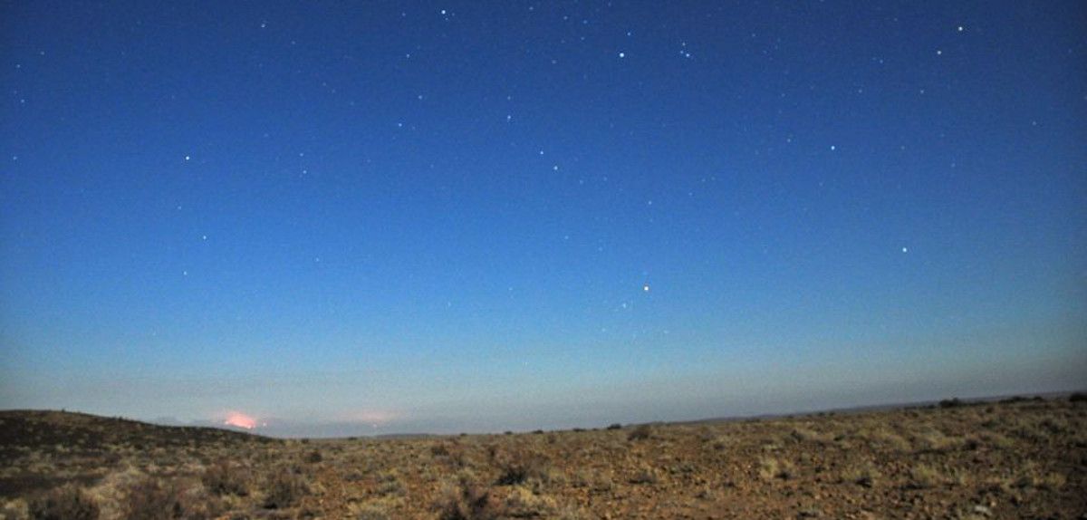 Il suggestivo cielo stellato del Northern Cape