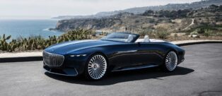 La Vision Mercedes-Maybach 6 Cabriolet a presentata al Concorso d'Eleganza di Pebble Beach 2017