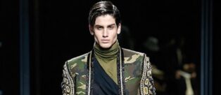 Collezione uomo AI 2017 Balmain: il mondo militare di Olivier Rousteing