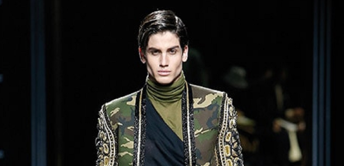 Collezione uomo AI 2017 Balmain: il mondo militare di Olivier Rousteing