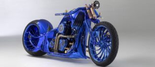 La Harley-Davidson Softail Slim S Blue Edition