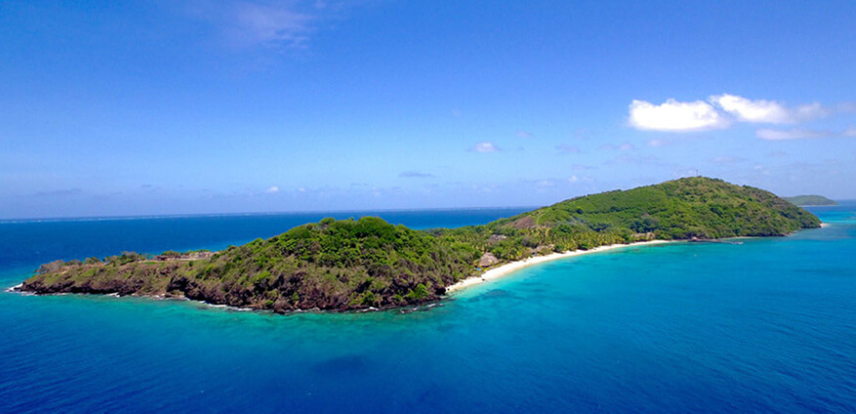 Kokomo Private Island vista dall'alto