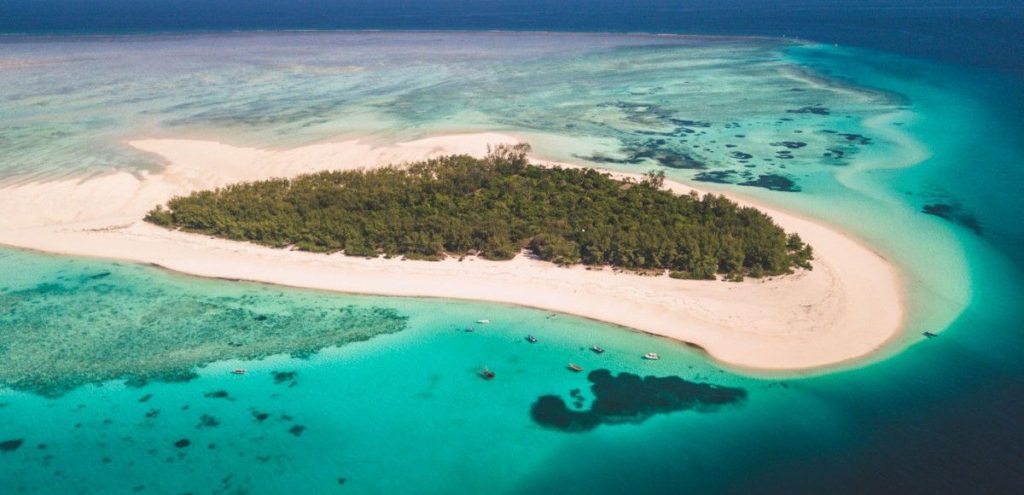 Mnemba Island in Tanzania