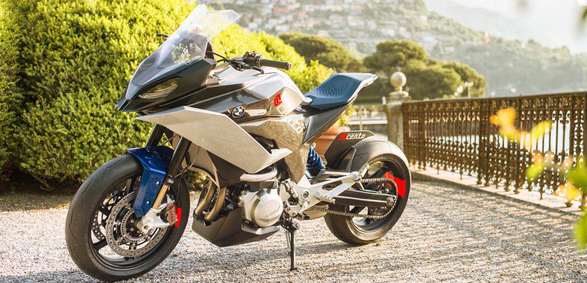 La concept BMW Motorrad 9cento presentata al Concorso d'Eleganza Villa d'Este