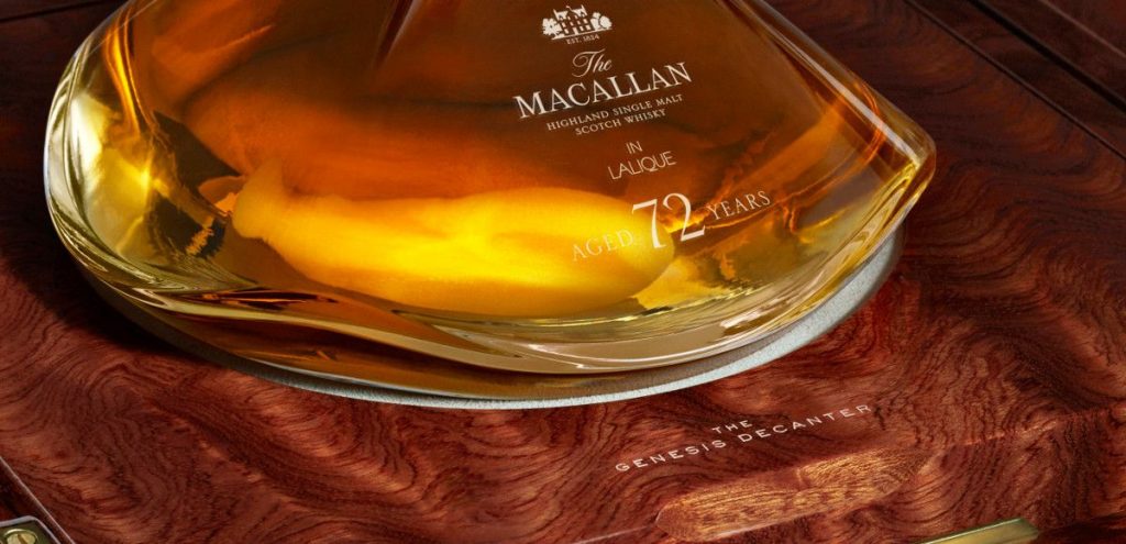 Rilasciato il single malt 72 anni The Macallan 72 Years Old in Lalique