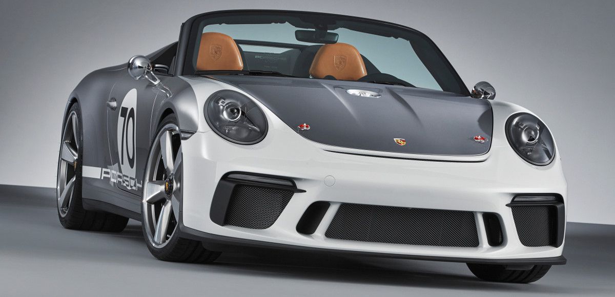 Porsche 911 Speedster Concept, prototipo per i 70 delle vetture sportive Porsche