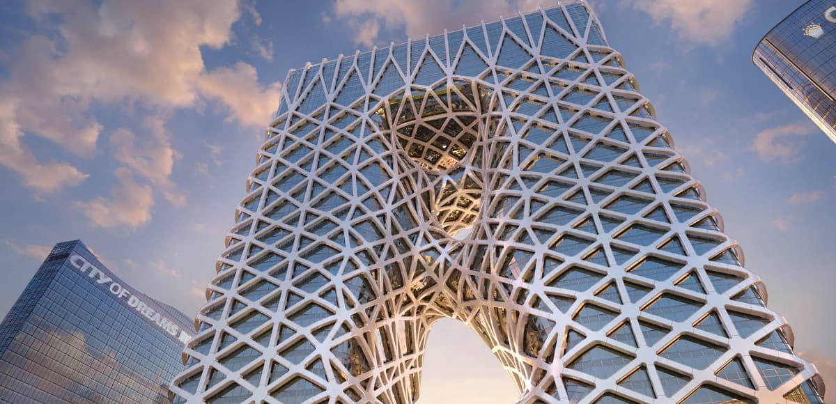 La struttura innovativa del Morpheus Hotel Macao