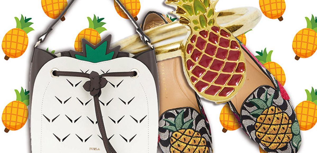 Tendenza Ananas par la moda estate 2018