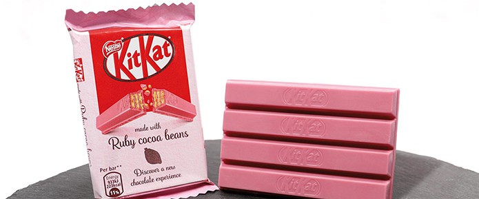 KitKat Ruby: il cioccolato si tinge di rosa