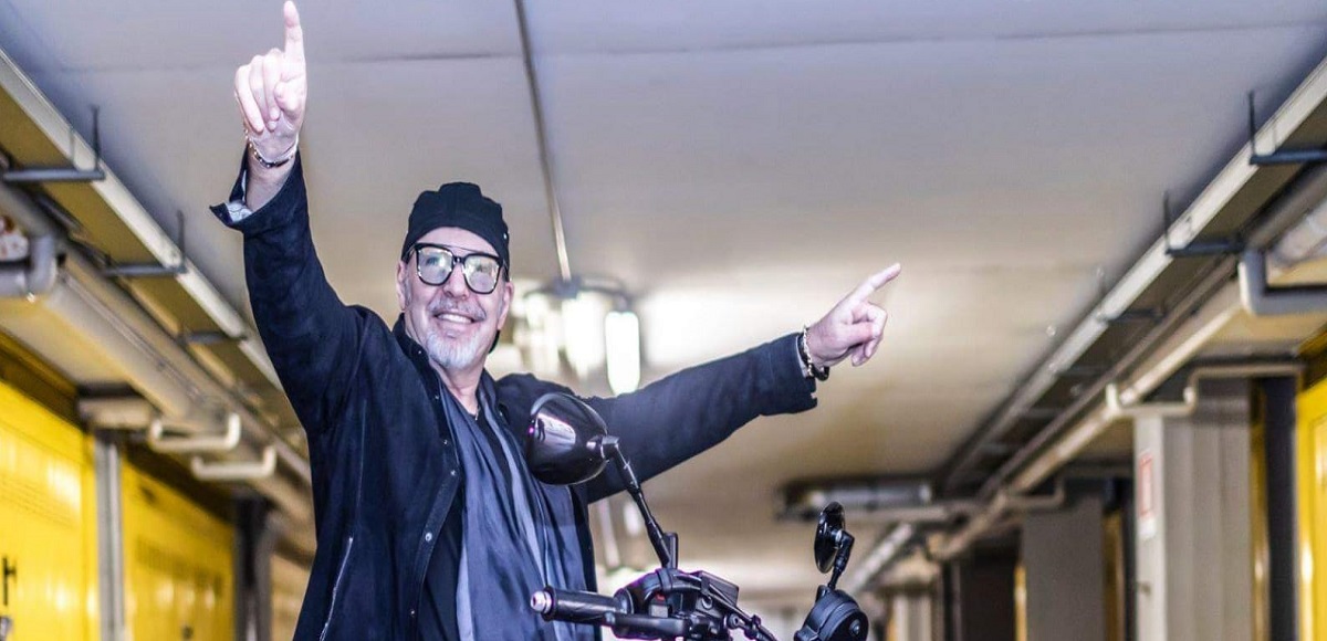 Vasco, Felicità per Nove: la moto costruita a Rimini!
