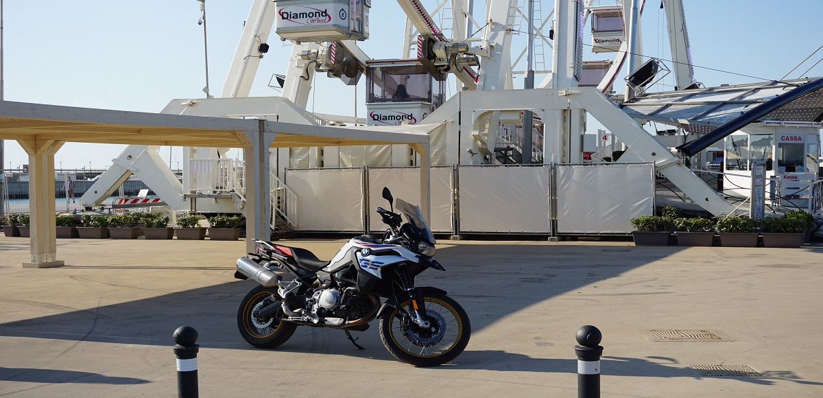 BMW F 850 GS: il test drive di TopLook da Nivola Style Rimini