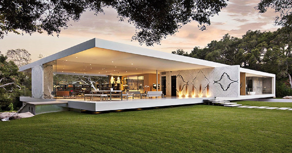 The Glass Pavilion Los Angeles La casa di vetro di Steve Hermann