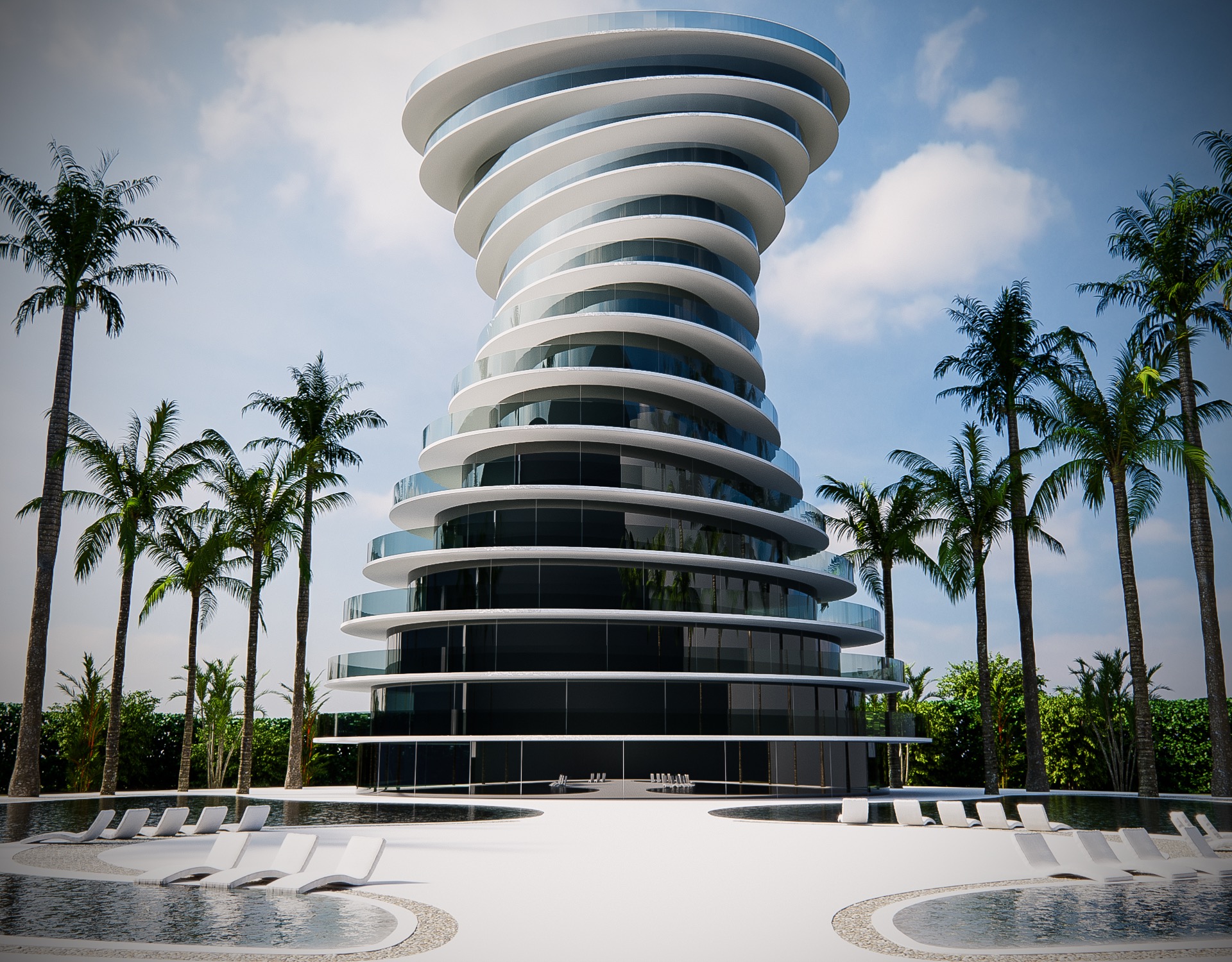 Onda Luxury Residential Tower Architettura Made in Italy opera dell’estro di Giacomo Fava