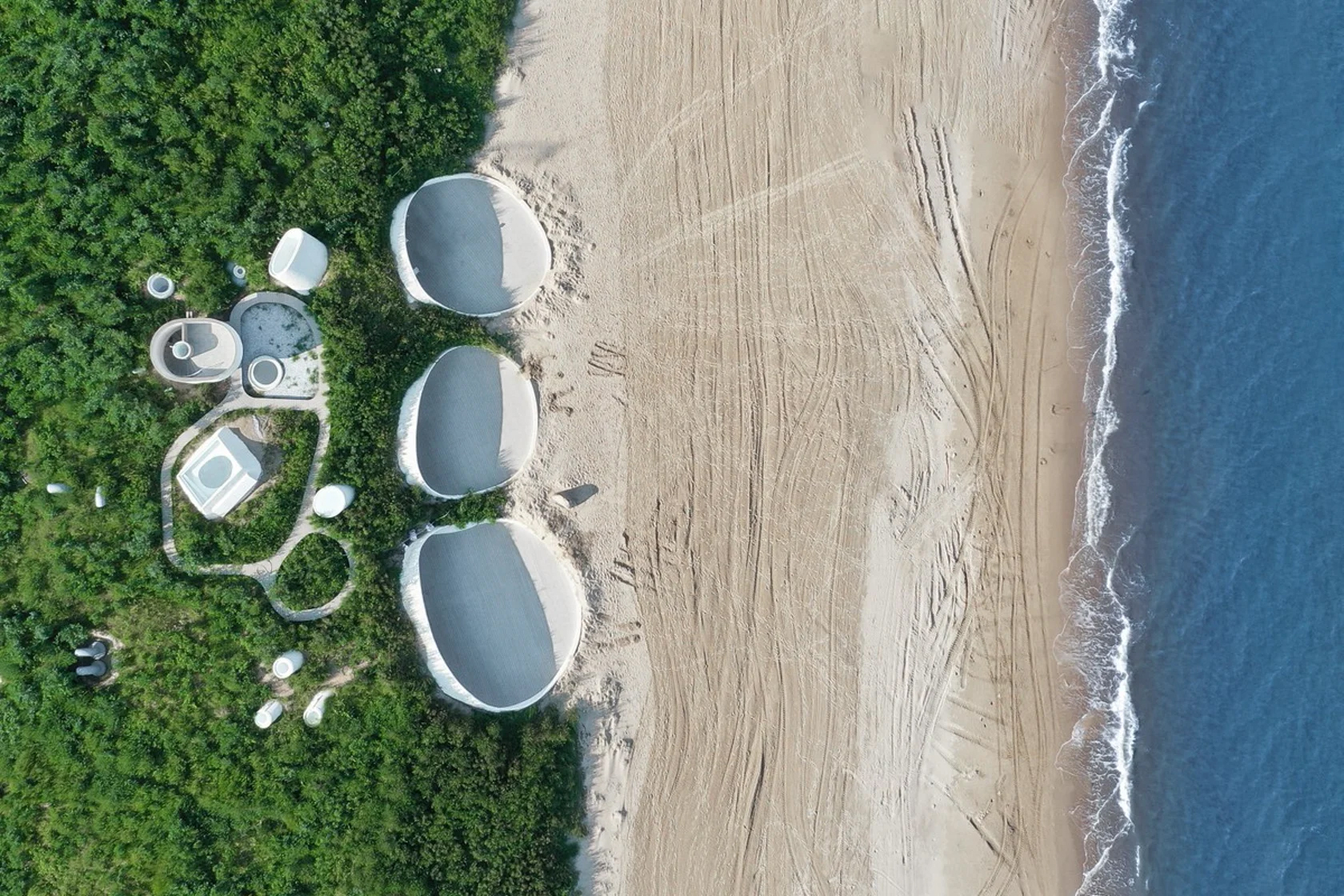 UCCA Dune Art Museum Cina Il museo che si integra con la natura