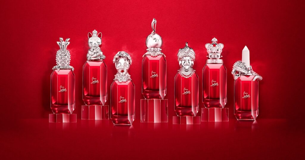 CHRISTIAN LOUBOUTIN LANCIA UNA NUOVA COLLEZIONE: PROFUMI LOUBIWORLD