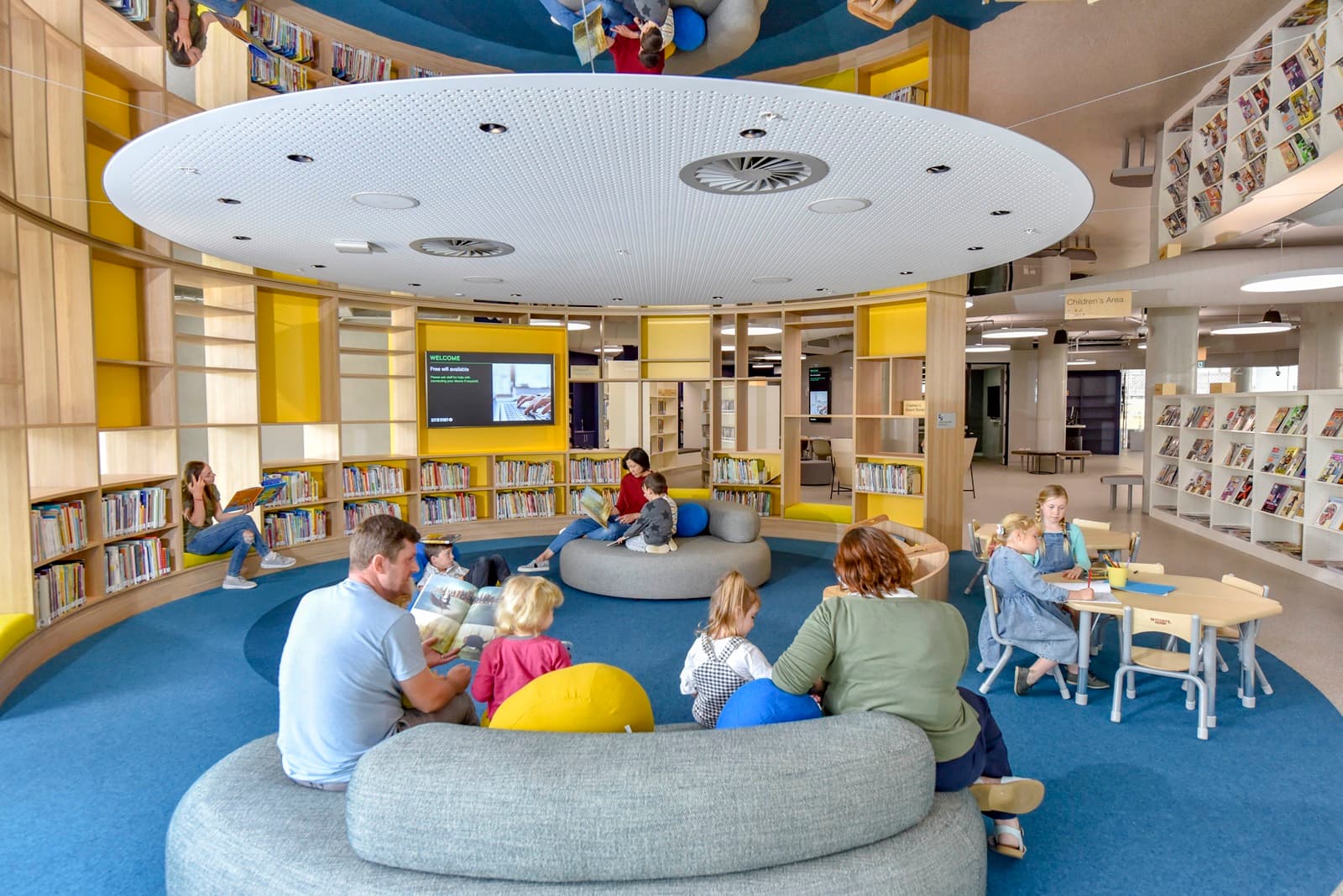 Darling Square Library Sidney: un “abbraccio” di legno