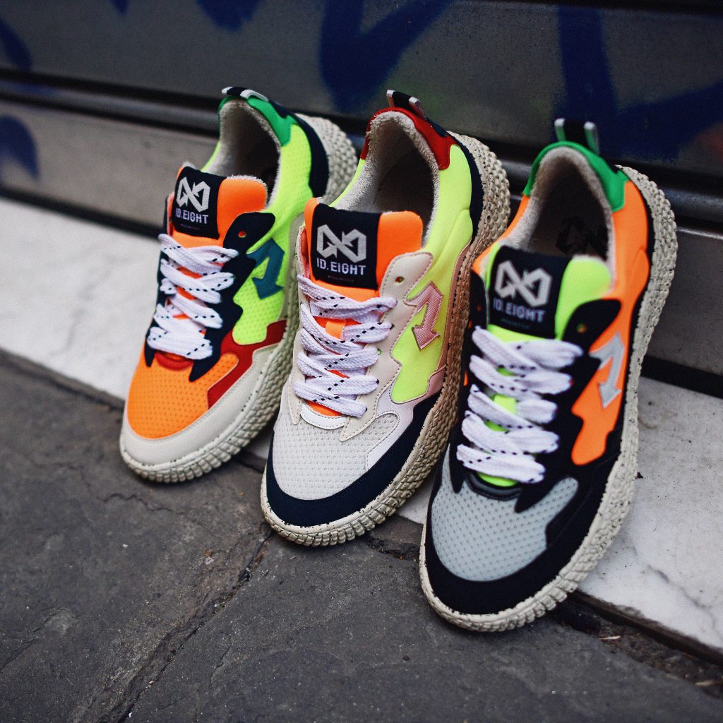 ID EIGHT SNEAKERS: LE SCARPE OTTENUTE DAGLI SCARTI DELLA FRUTTA!