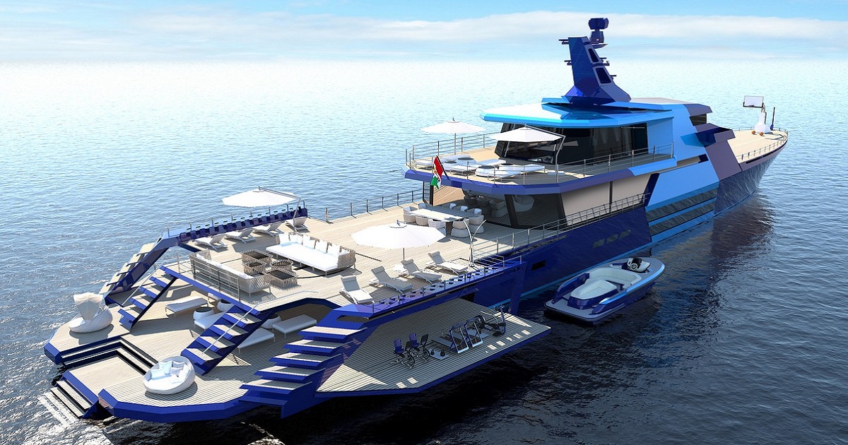 Yacht Rivellini Extended Explorer La vita a bordo si “allarga” in modo stupefacente