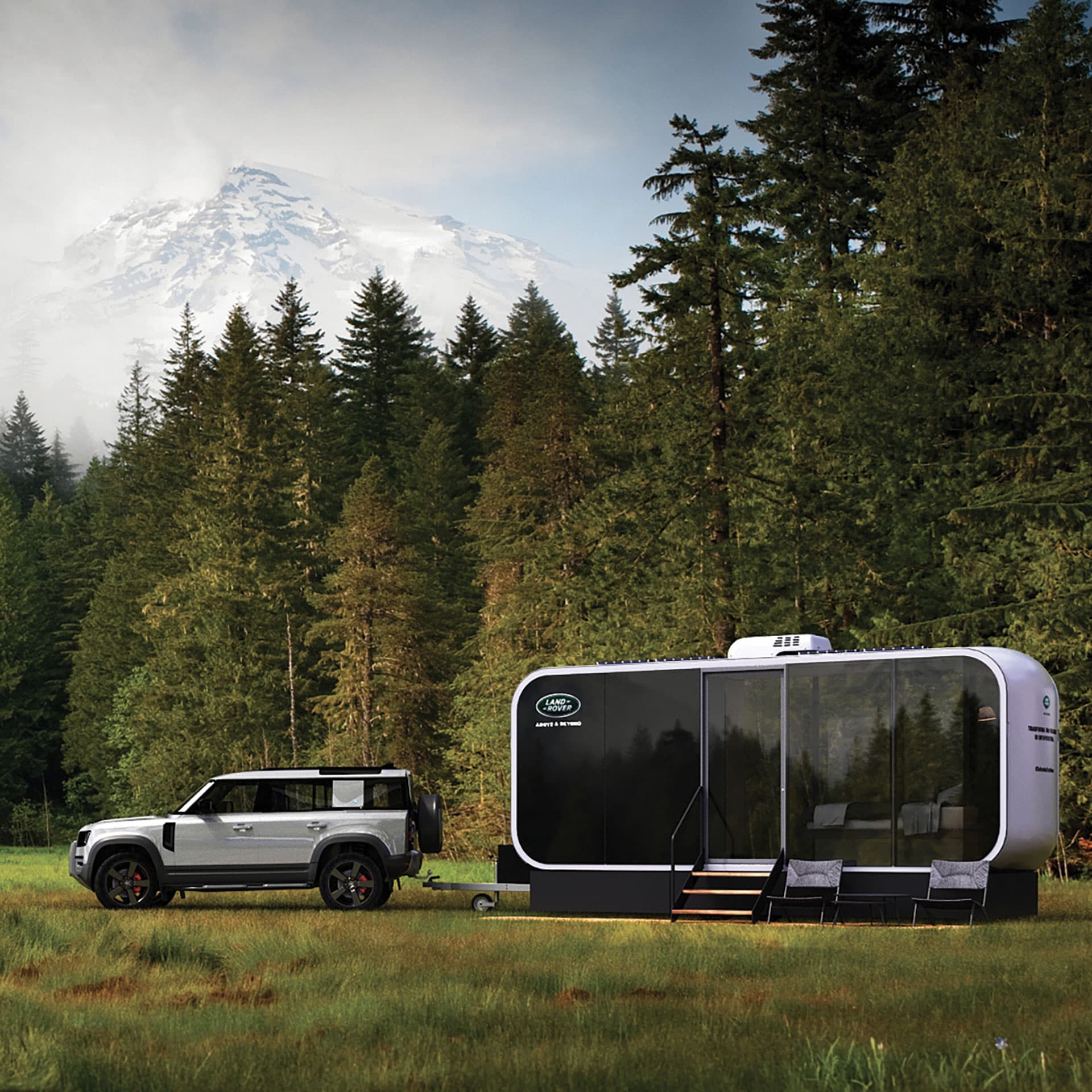 Defender Eco Home: in viaggio sotto le stelle con Land Rover e Airbnb