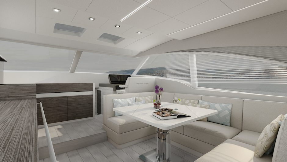 Yacht Austin Parker 54 Mahòn: 17 metri di eleganza e comodità   