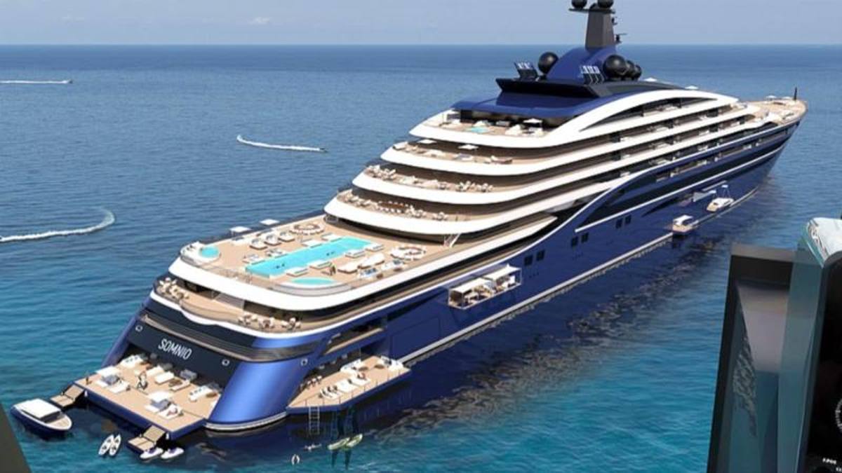 Yacht Somnio, l'hotel galleggiante più grande del mondo 