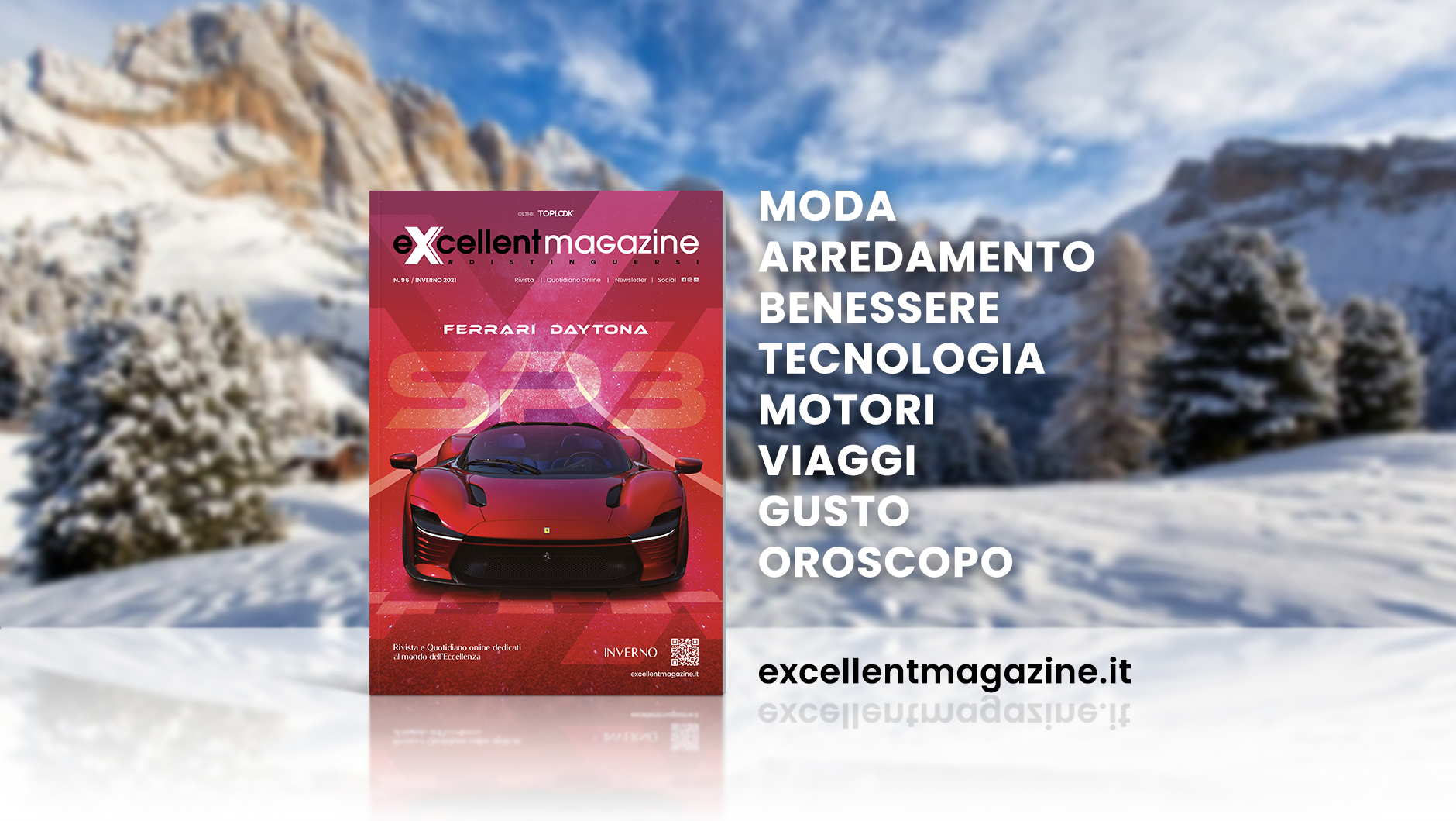 E' ARRIVATO L'INVERNO! L'EDITORIALE DI EXCELLENT MAGAZINE #distinguersi