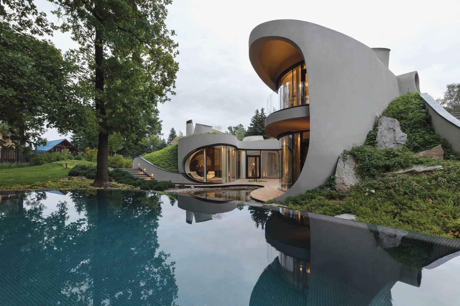 House in the Landscape Russia: un piccolo gioiello immerso nel verde