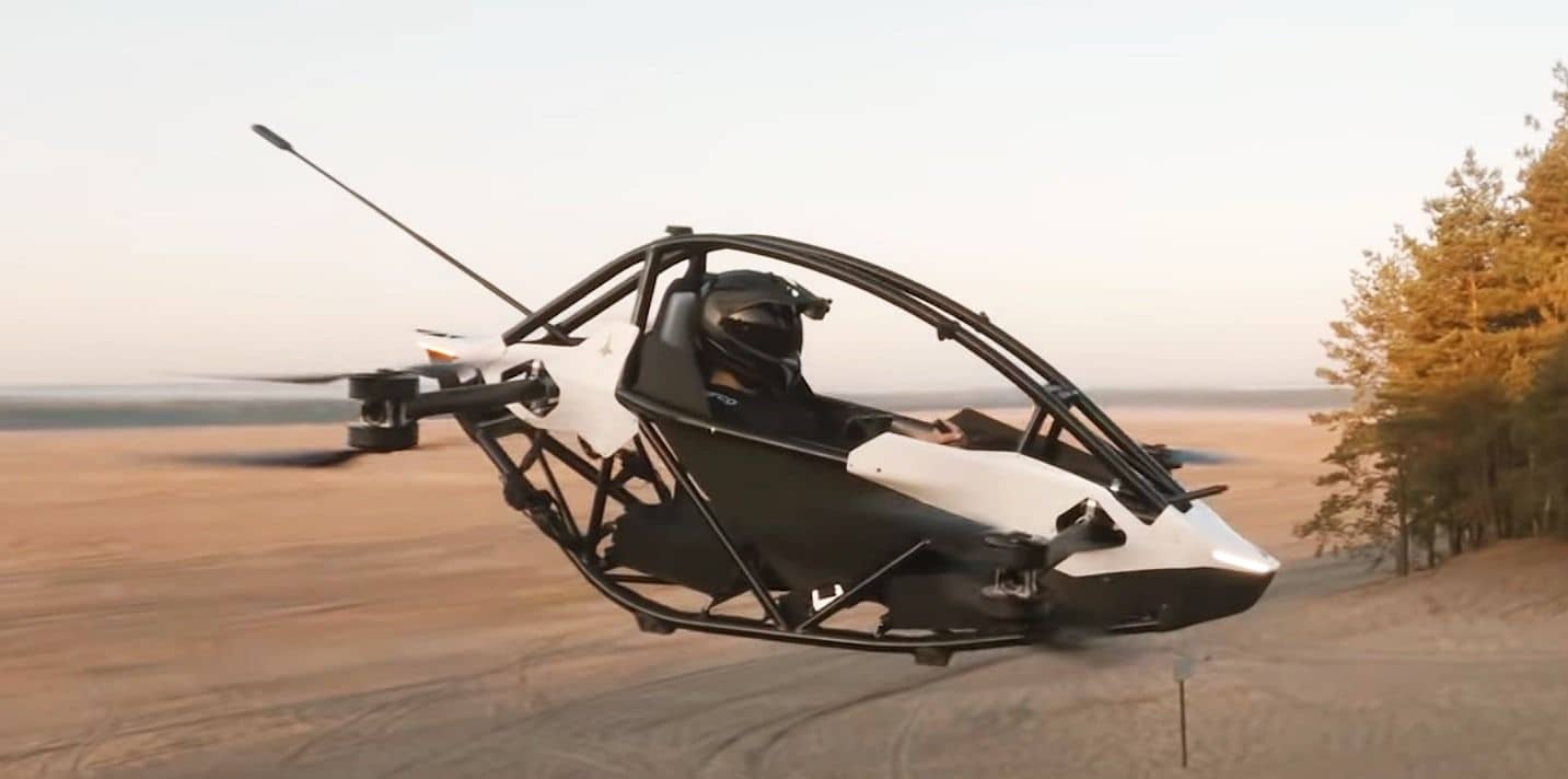 Jetson One L’eVTOL leggero e pieghevole